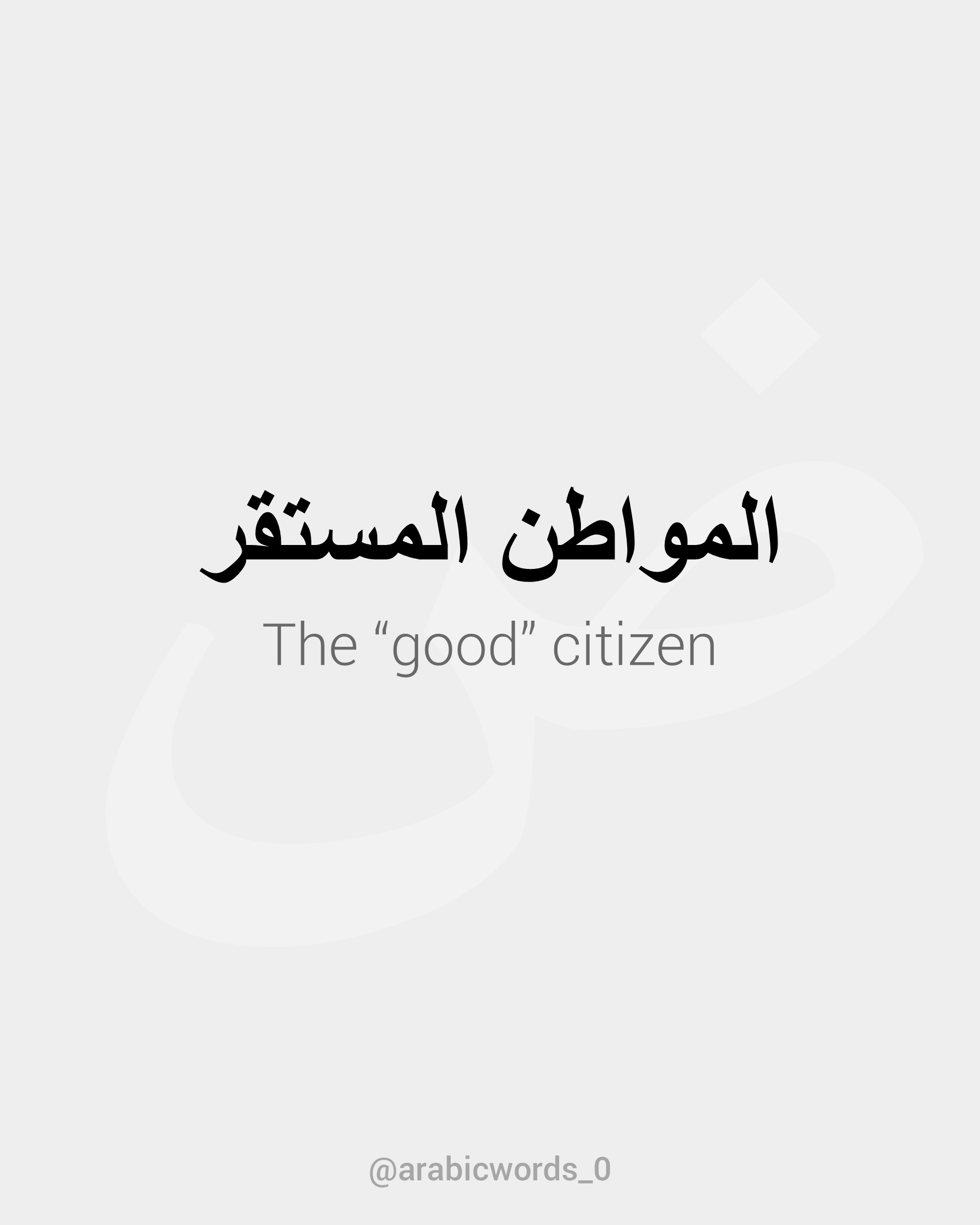 The Good Citizen