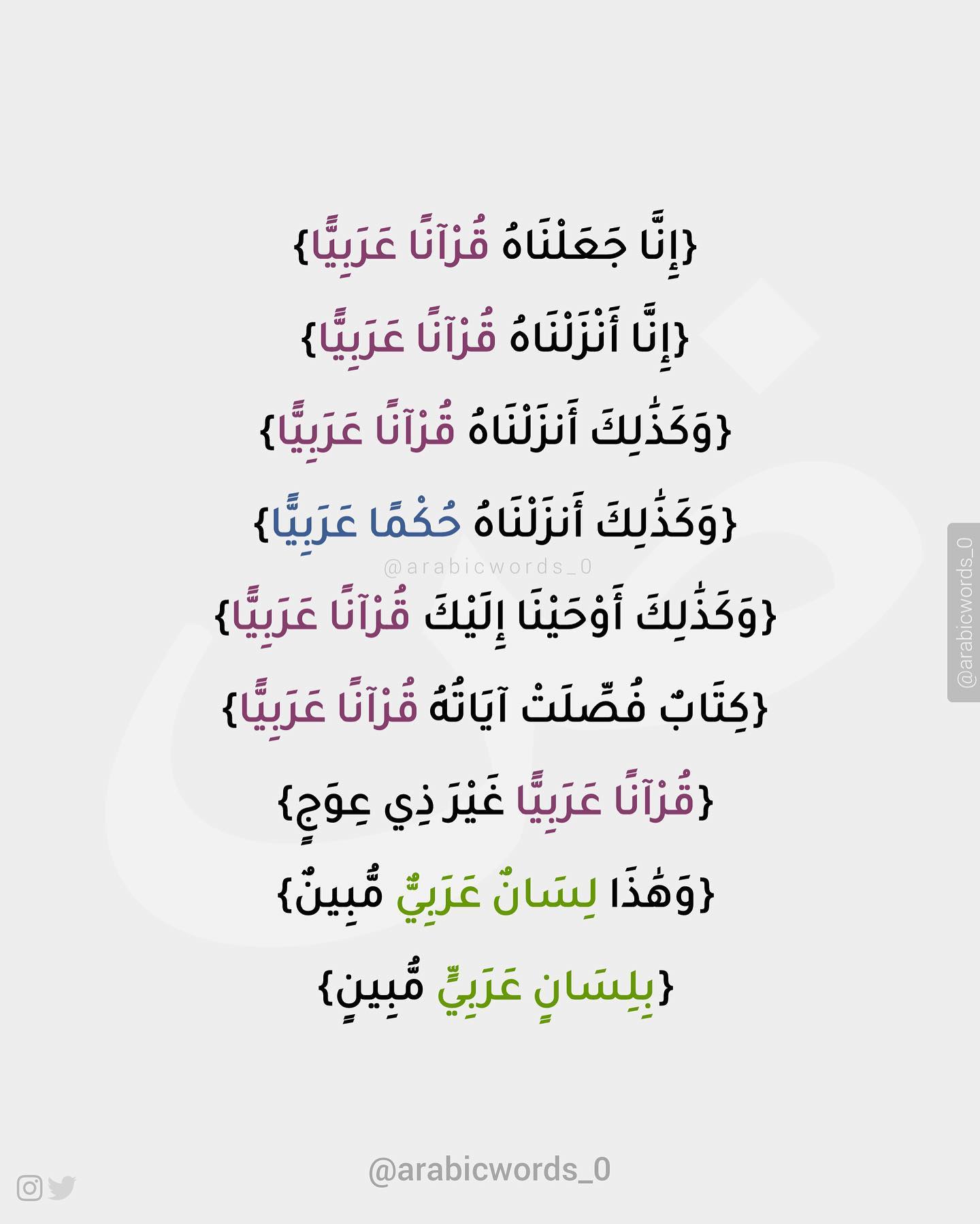 We have made it a Qur’an in Arabic