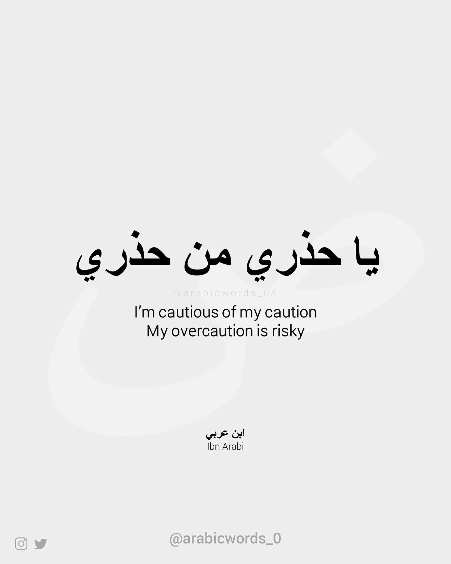 I’m cautious of my caution