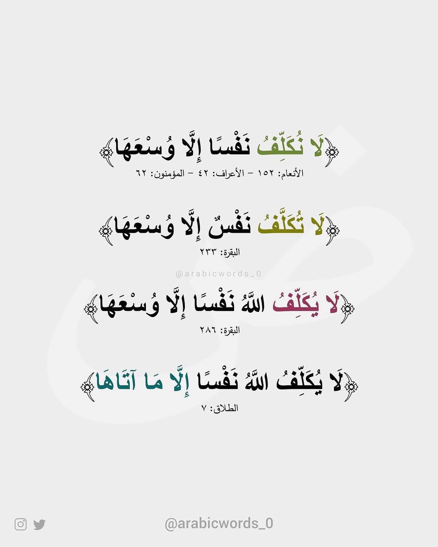 no burden do We place on any soul, but that which it can bear,