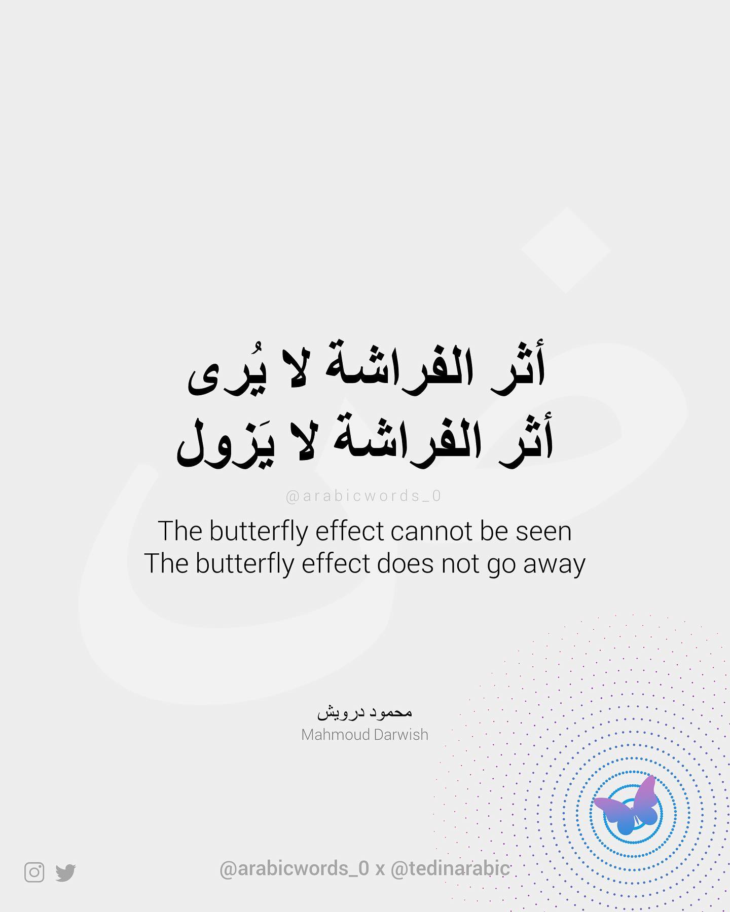The butterfly effect cannot be seen The butterfly effect does not go away