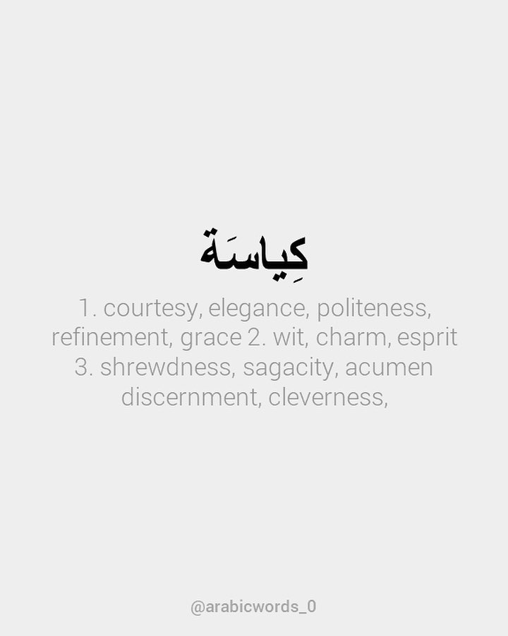 1. courtesy, elegance, politeness, refinement, grace 2. wit, charm, esprit 3. shrewdness, sagacity, acumen discernment, cleverness,