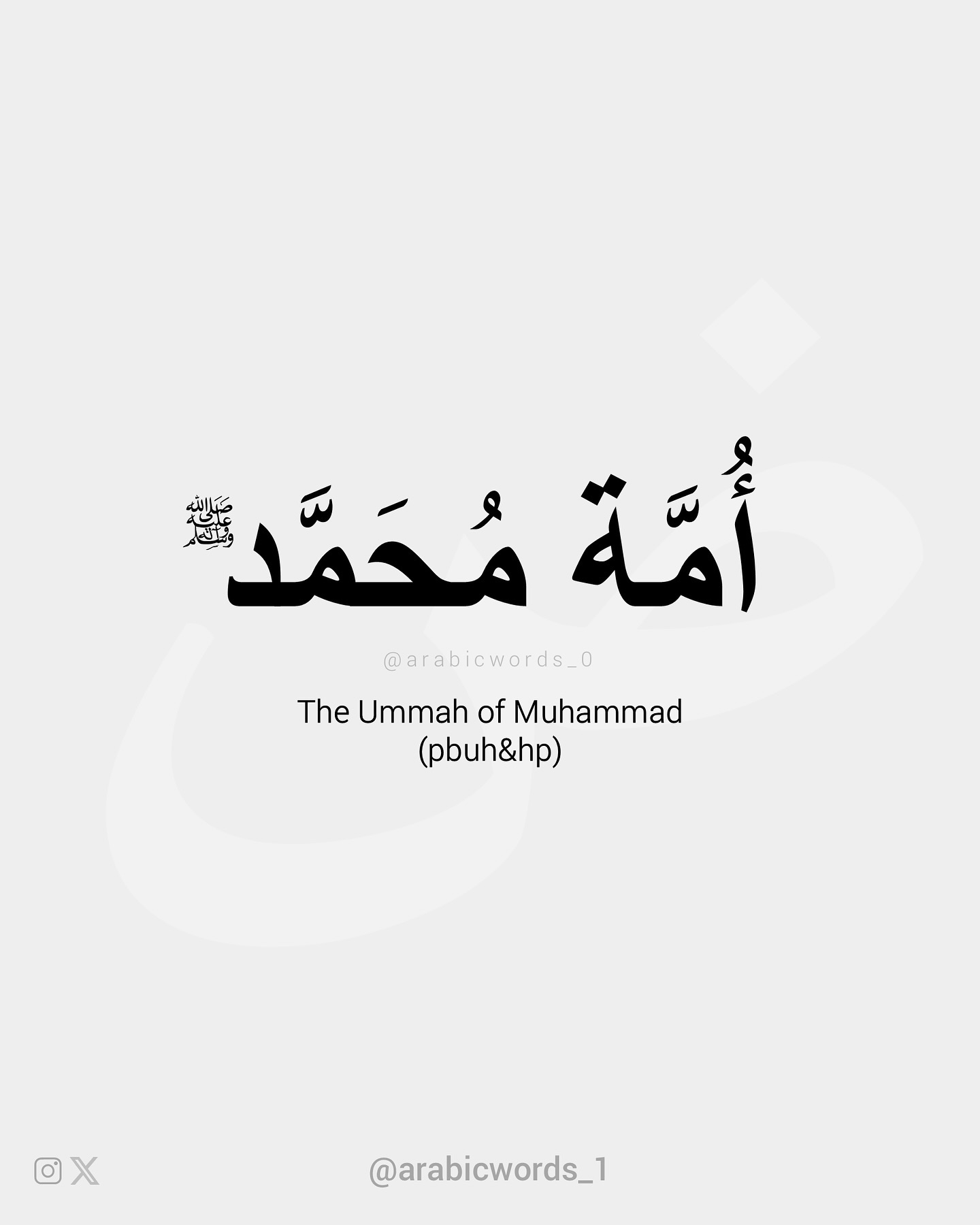 The Ummah of Muhammad (pbuh&hp)