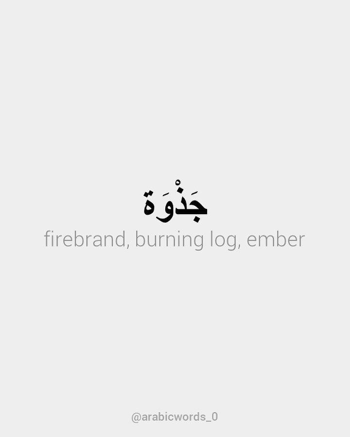 firebrand, burning log, ember
