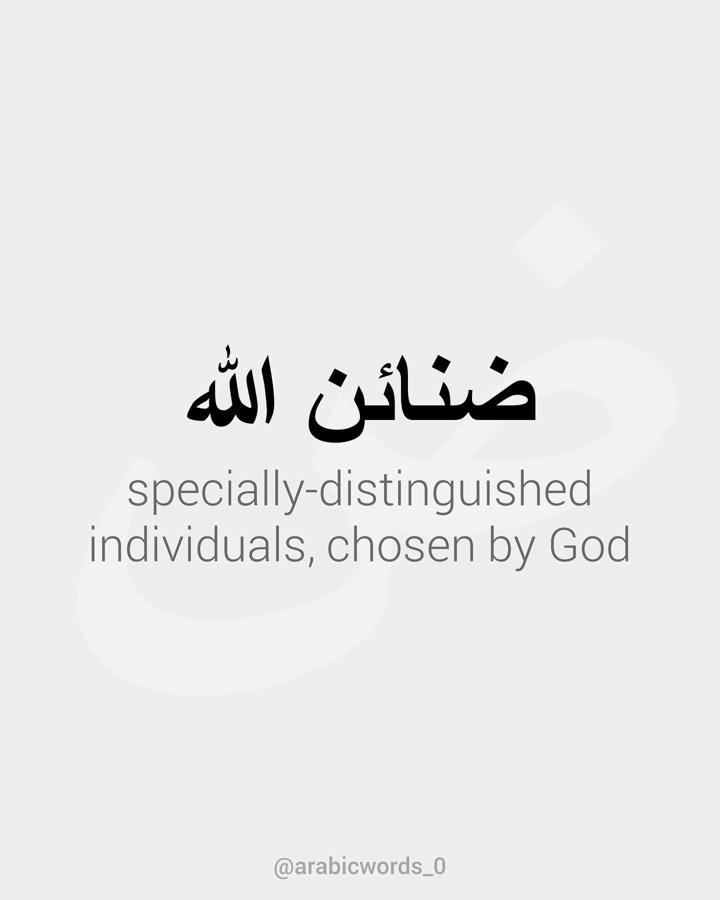 specially-distinguished individuals, chosen by God