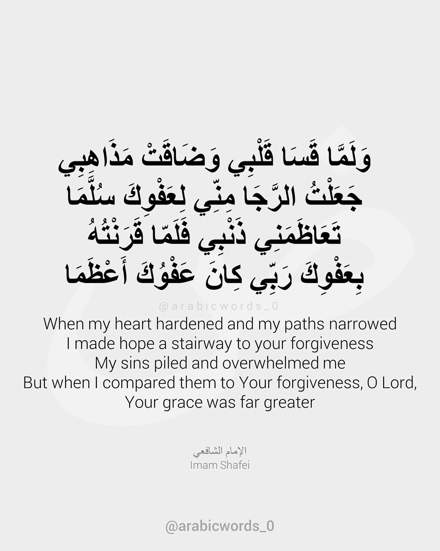 When my heart hardened and my paths narrowed I made hope a stairway to your forgiveness