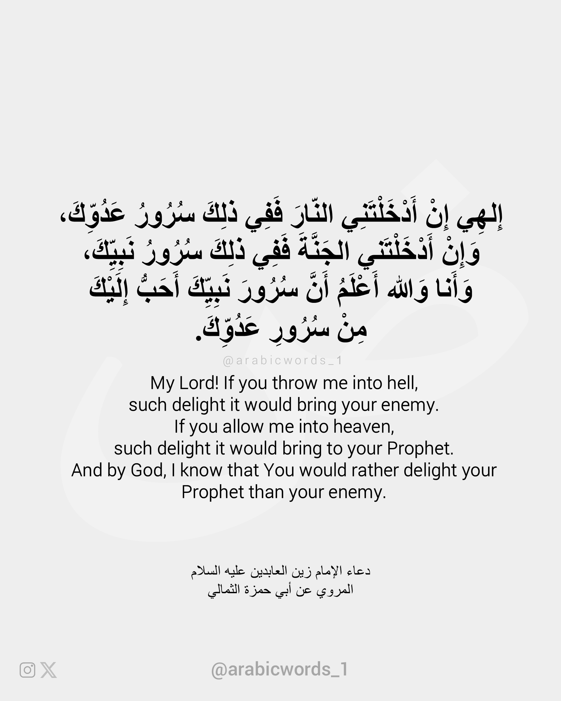 Emotional Balance in the Supplication of Abu Hamzah al-Thumali